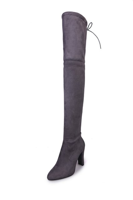 Over the knee boots high heel women&