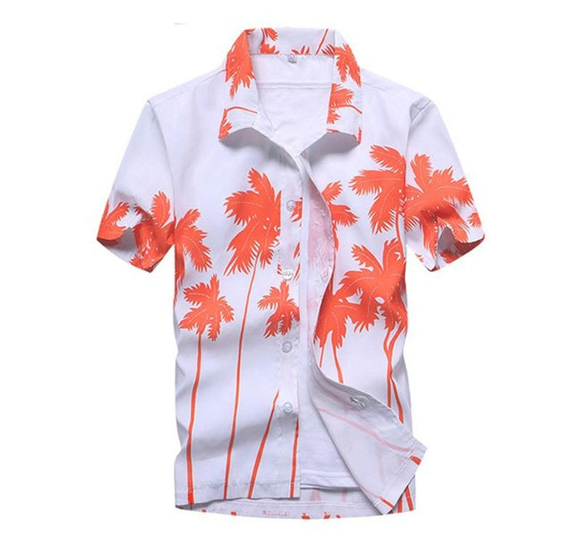 Chemise lin col mao casual - Vue arrière coupe décontractée