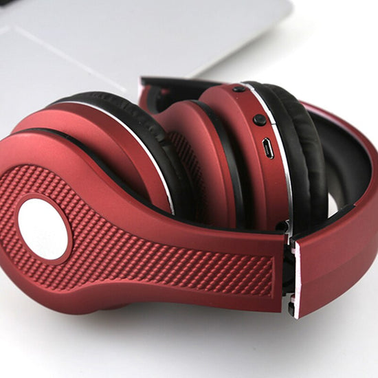 Casque Bluetooth Métallique Premium - FM Radio & Contrôle Vocal
