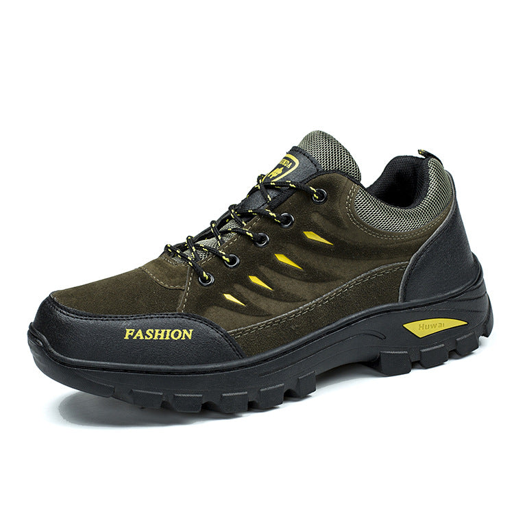 "Chaussures homme travail randonnée casual - détail de la semelle"