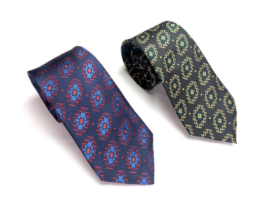 Armenian Rug Silk Neck tie