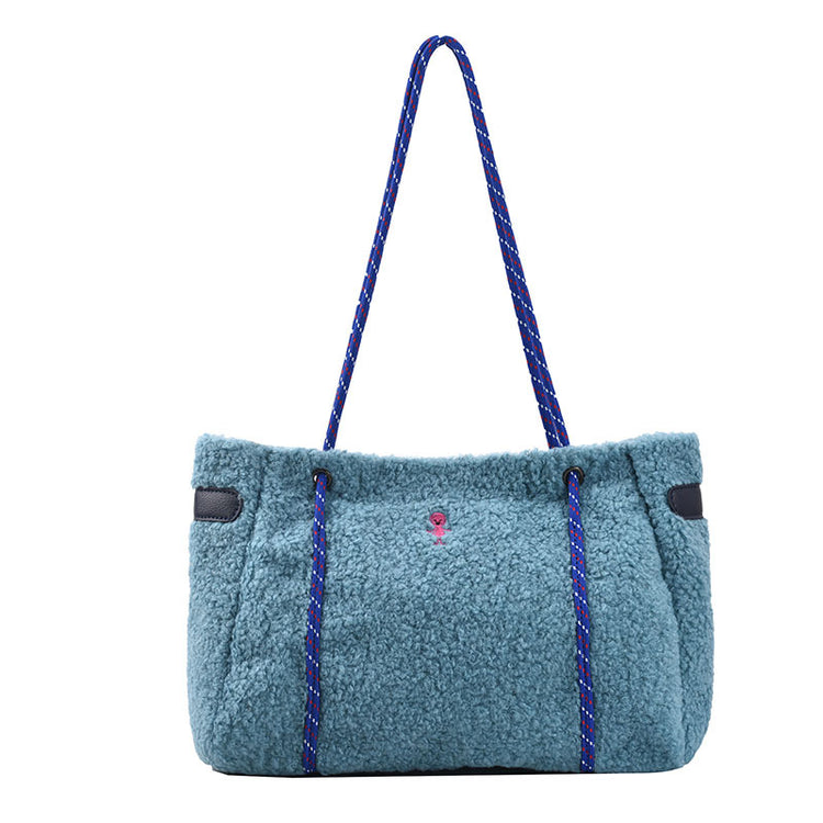 "Sac grande capacité femme laine d&