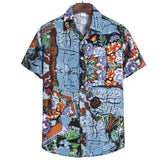 Chemise homme africaine - Vue portée casual chic ethnique
