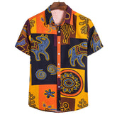 Chemise lin homme africain - Détail finitions traditionnelles