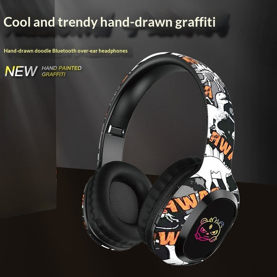 Over-ear Long-lasting Wireless Music Sports Bluetooth Headphones