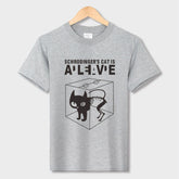 T-shirt casual imprimé - Détail impression thermocollage graphique