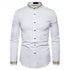  "Chemise col mao homme - Guide des tailles S-2XL"