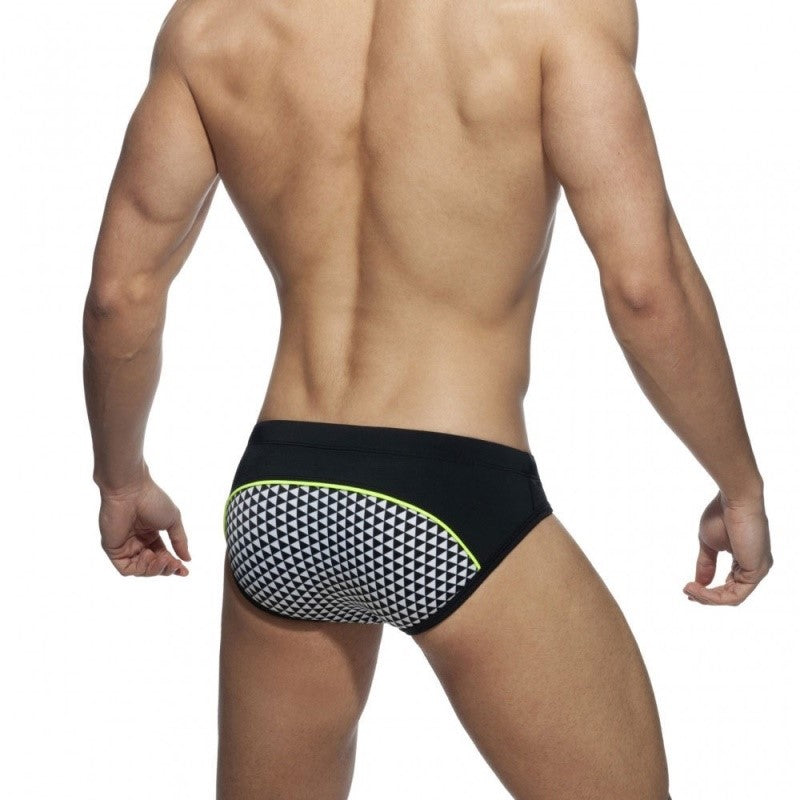 
"Boxer homme casual noir avec support - sous-vêtement confort optimal"