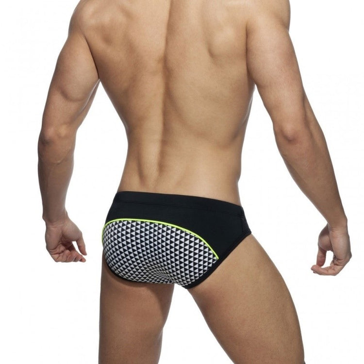 
"Boxer homme casual noir avec support - sous-vêtement confort optimal"