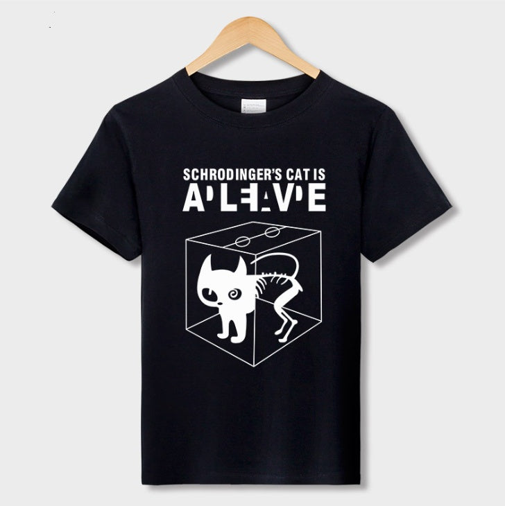 T-shirt homme coton 100% manches courtes - Vue de face impression lettres