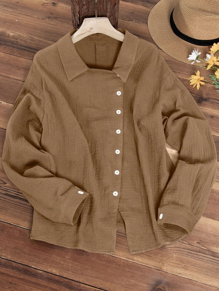  "Chemise femme casual - vue de dos"