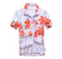 Chemise lin col mao casual - Vue arrière coupe décontractée