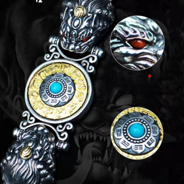Bracelet couple cuivre - Détail finitions premium polie main