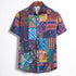 Chemise lin homme ethnique - Vue ensemble style africain