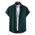 Chemise homme rayures - Détail tissu léger polyester respirant