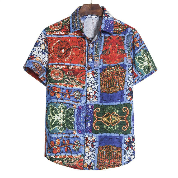 Chemise ethnique homme - Vue portée cérémonie traditionnelle