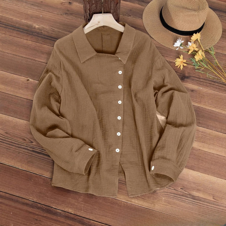 "Chemise femme casual - vue portée"