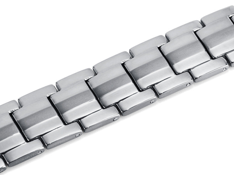 Bracelet thérapeutique homme - Détail aimants magnétothérapie
