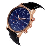 Montre cuir homme - Bracelet PU 20mm style vintage