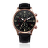Montre rétro homme - Vue arrière boîtier alloy quartz