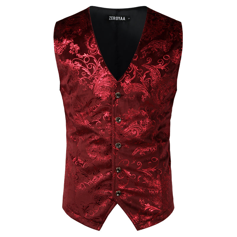 Gilet homme steampunk - Détail boutons et finitions raffinées