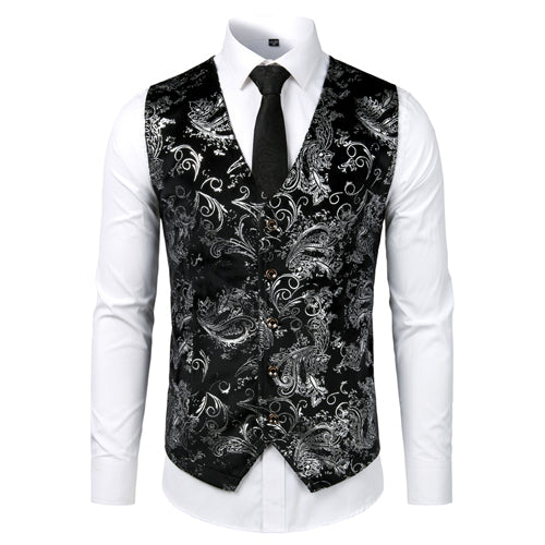 Gilet homme costume mariage - Vue arrière sangle dorsale ajustable