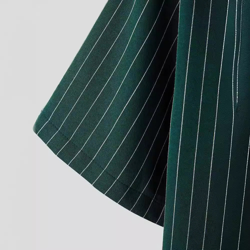 Chemise manches courtes casual - Vue portée coupe ample décontractée