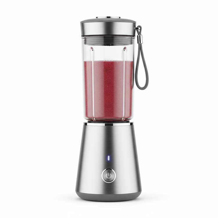 Blender portable premium sur fond blanc