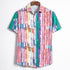 Chemise homme lin africain - Vue arrière coupe loose fit